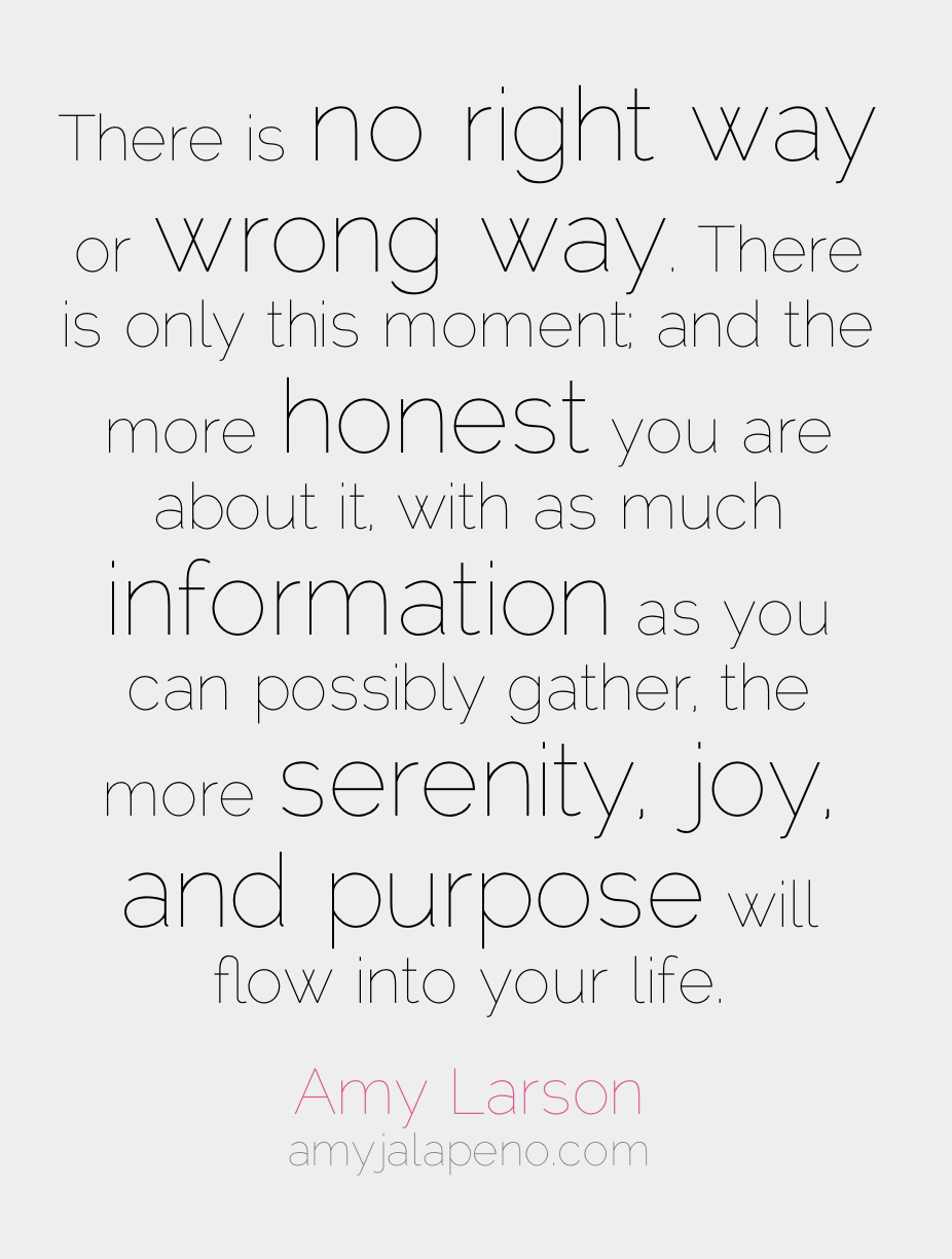 how do you know you are on the right path? (hot! quote)